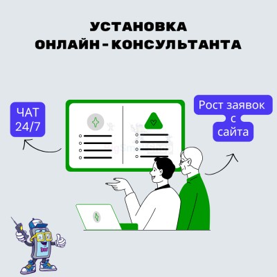 Установка онлайн-консультанта на ваш сайт - купить в Имяннике